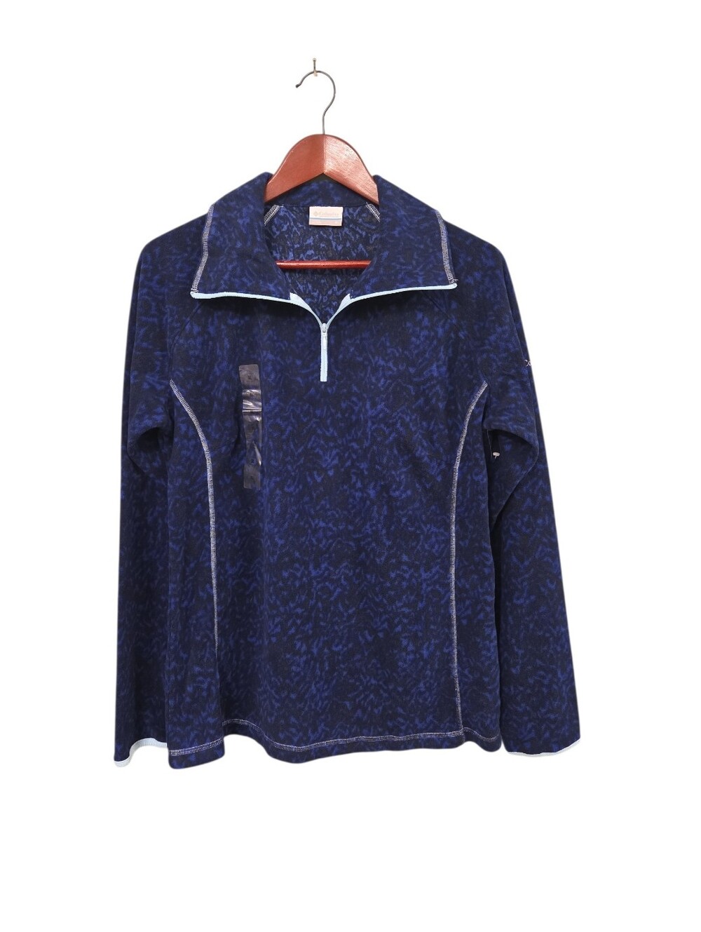 Columbia Sportswear Blue Fleece Pullover New Womens Size XL Outdoor Hiking